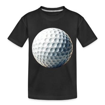Golfe - T-shirt bio Premium Enfant - noir - Devant