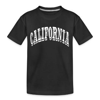 Californie - T-shirt bio Premium Enfant - noir - Devant
