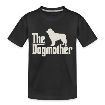 Le Dogmother - Terre-Neuve - T-shirt bio Premium Enfant - noir - Devant