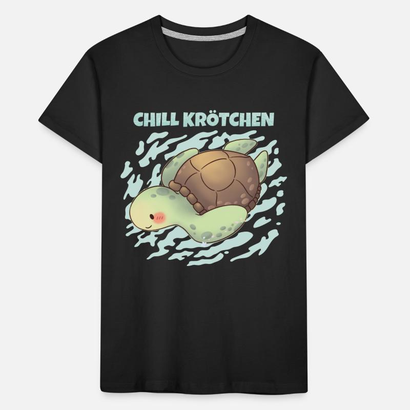 Chill Toad Turtle Chill Turtle Relax T-shirt bio Premium Enfant