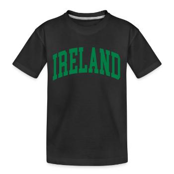 Irlande - T-shirt bio Premium Enfant - noir - Devant