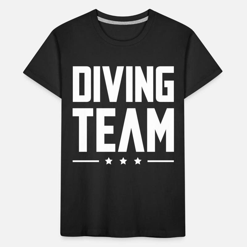 Équipe de plongée T-shirt bio Premium Enfant