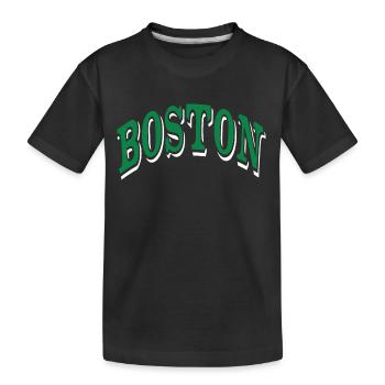 Boston - T-shirt bio Premium Enfant - noir - Devant