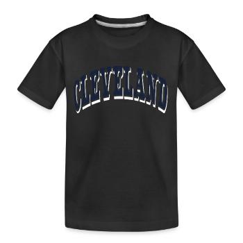 Cleveland - T-shirt bio Premium Enfant - noir - Devant