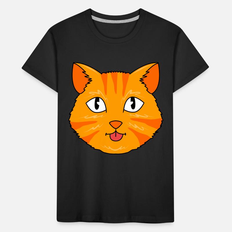 Tabby Cat Kids' Premium Organic T-Shirt