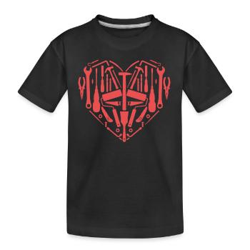 Ich kann nicht diy - Kinder Premium Bio T-Shirt - Schwarz - Vorne