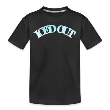 Iced Out - Kinder Premium Bio T-Shirt - Schwarz - Vorne