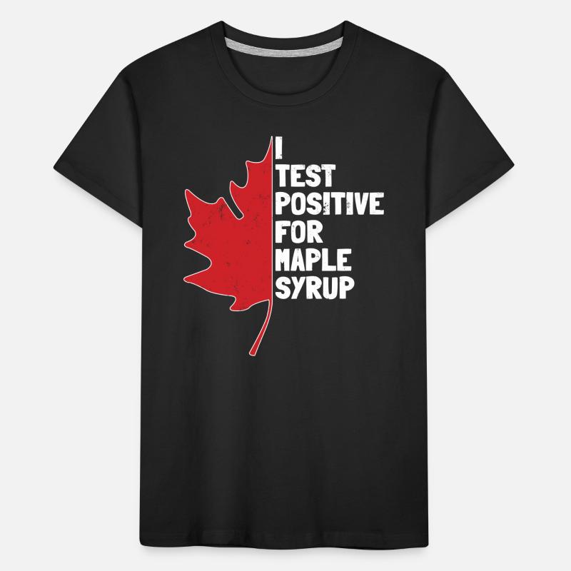Sirop d’érable Maple Tree Sap Tapping Sugaring Tapper T-shirt bio Premium Enfant