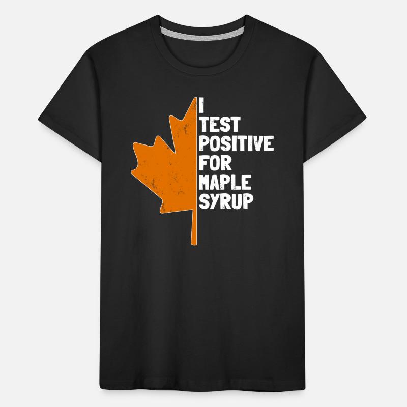Sirop d’érable Maple Tree Sap Tapping Sugaring Tapper T-shirt bio Premium Enfant