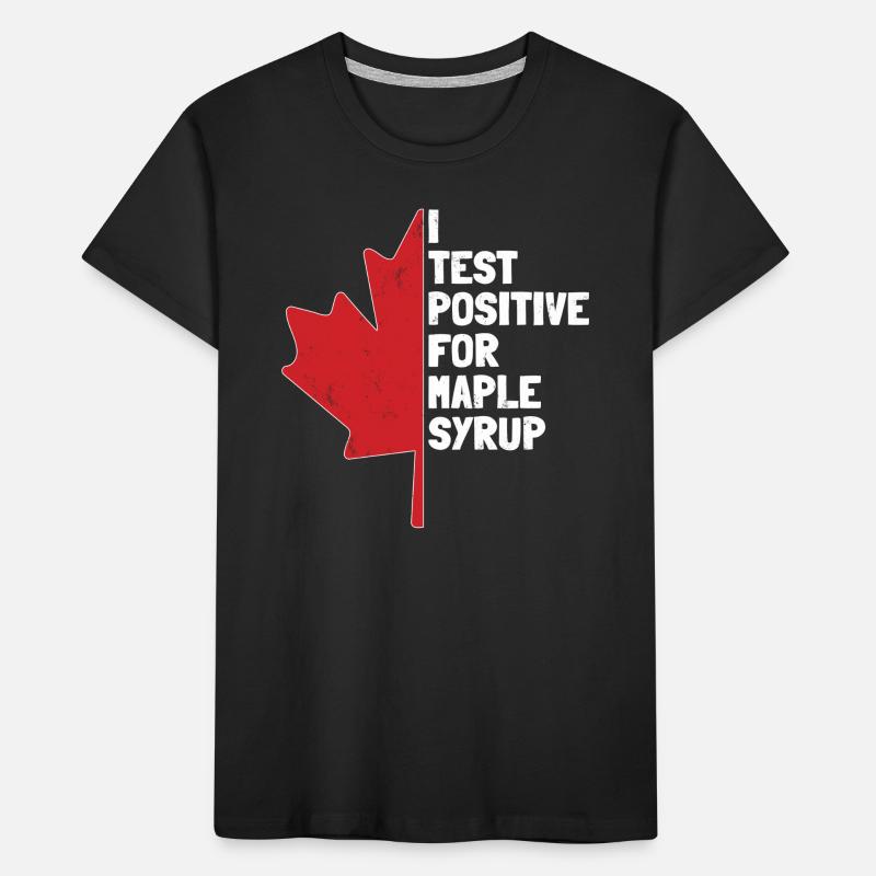Sirop d’érable Maple Tree Sap Tapping Sugaring Tapper T-shirt bio Premium Enfant