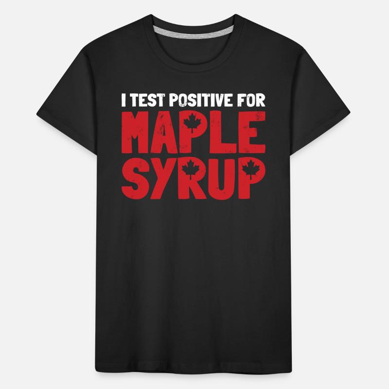 Sirop d’érable Maple Tree Sap Tapping Sugaring Tapper T-shirt bio Premium Enfant