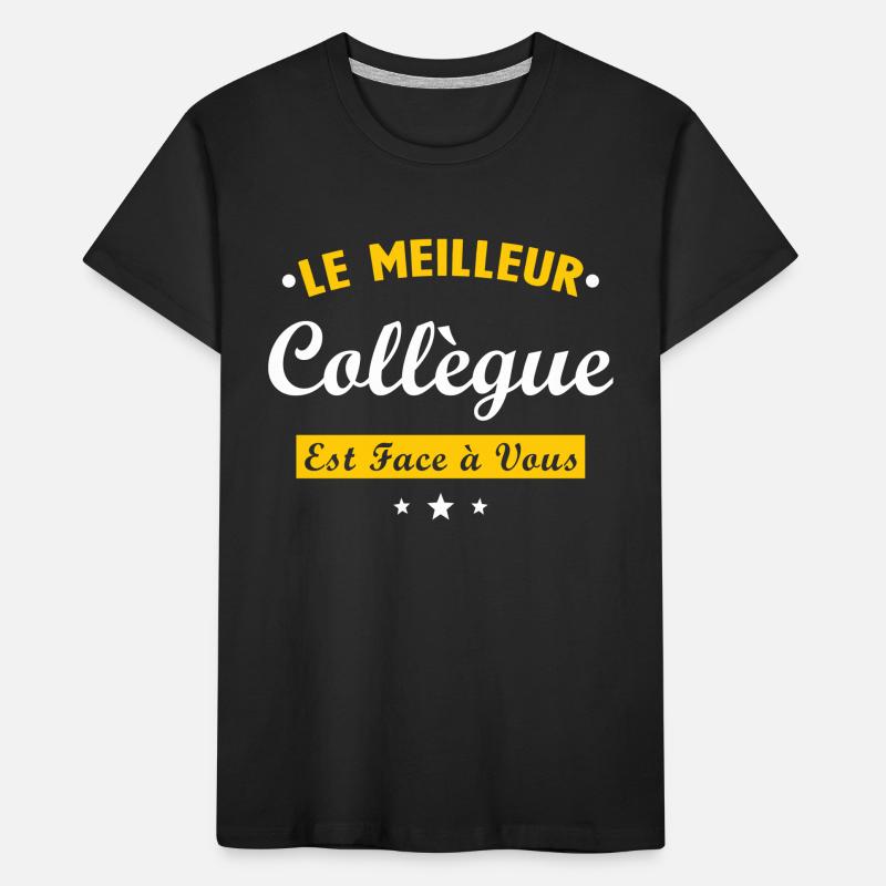 Collègue de travail cadeau humour de bureau T-shirt bio Premium Enfant