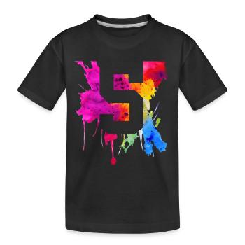 5 JAHRE 5. GEBURTSTAG - Kinder Premium Bio T-Shirt - Schwarz - Vorne
