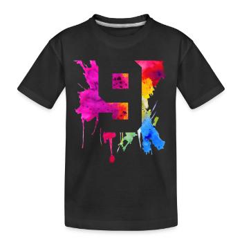 9 YEARS 9TH BIRTHDAY - Kids' Premium Organic T-Shirt - black - Front