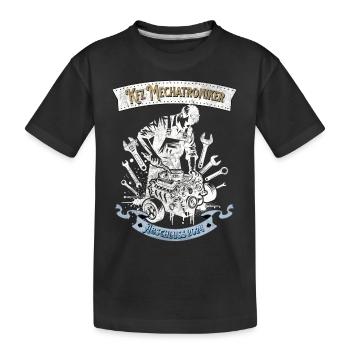 Kfz Mechatroniker Abschluss Mechatroniker Geschenk - Kinder Premium Bio T-Shirt - Schwarz - Vorne