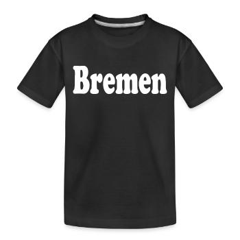 Brême - T-shirt bio Premium Enfant - noir - Devant