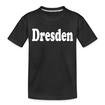 Dresde - T-shirt bio Premium Enfant - noir - Devant