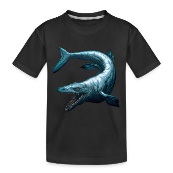 Mosasaure - T-shirt bio Premium Enfant - noir - Devant