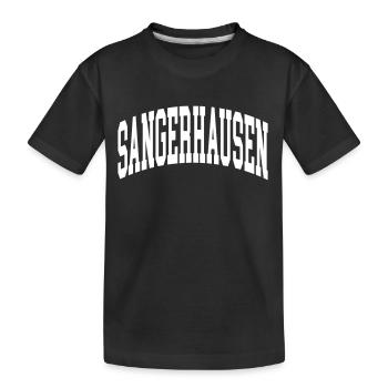 Canton de Sangerhausen - T-shirt bio Premium Enfant - noir - Devant