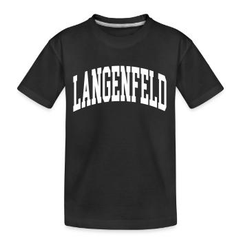 Canton de Langenfeld - T-shirt bio Premium Enfant - noir - Devant