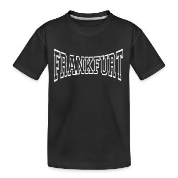 Francfort - T-shirt bio Premium Enfant - noir - Devant