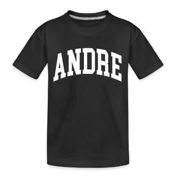 Andre - T-shirt bio Premium Enfant - noir - Devant
