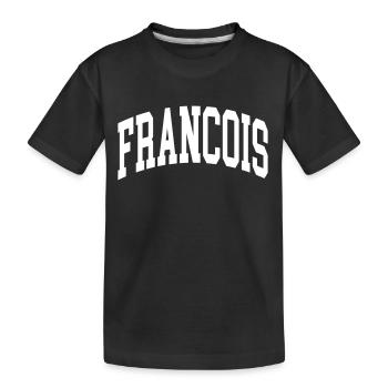 François - T-shirt bio Premium Enfant - noir - Devant
