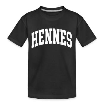 Hennes - Kinder Premium Bio T-Shirt - Schwarz - Vorne