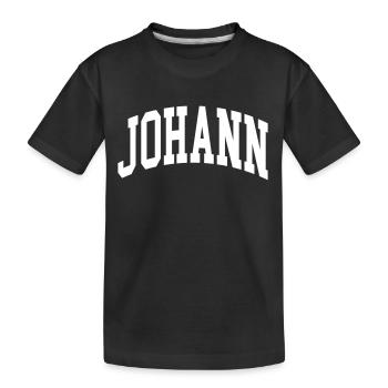 Johann - T-shirt bio Premium Enfant - noir - Devant