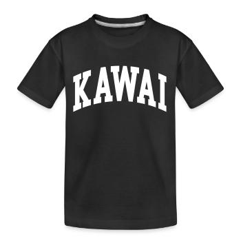 Kawai - T-shirt bio Premium Enfant - noir - Devant