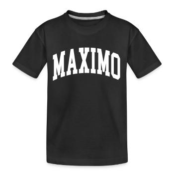 Maximo - T-shirt bio Premium Enfant - noir - Devant