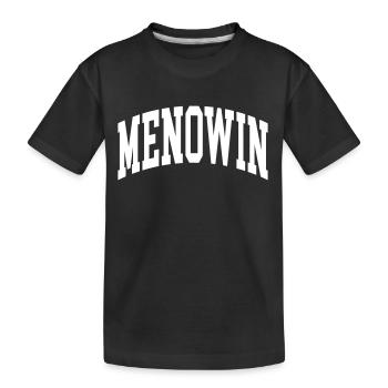 Menowin (en anglais seulement) - T-shirt bio Premium Enfant - noir - Devant