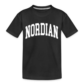Nordique - T-shirt bio Premium Enfant - noir - Devant