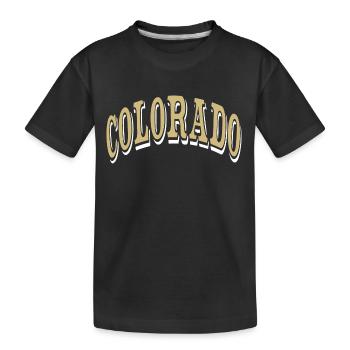 Colorado - T-shirt bio Premium Enfant - noir - Devant
