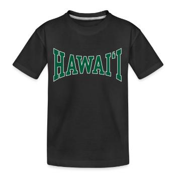 Hawaï - T-shirt bio Premium Enfant - noir - Devant