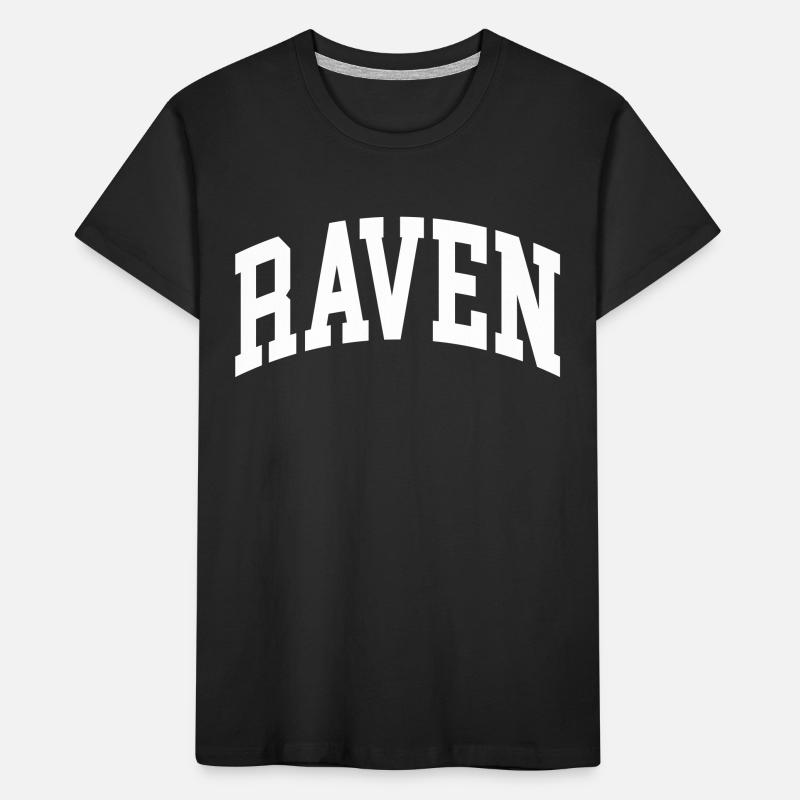 Raven Kinder Premium Bio T-Shirt