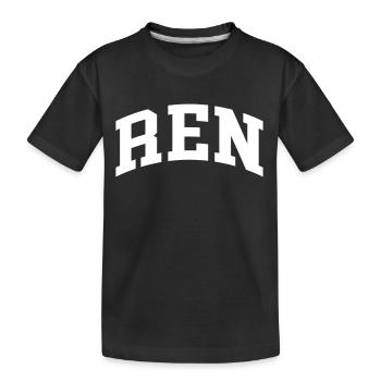 Renne - T-shirt bio Premium Enfant - noir - Devant