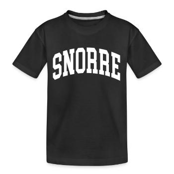 Ronflement - T-shirt bio Premium Enfant - noir - Devant