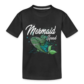 Pool Party - Kinder Premium Bio T-Shirt - Schwarz - Vorne