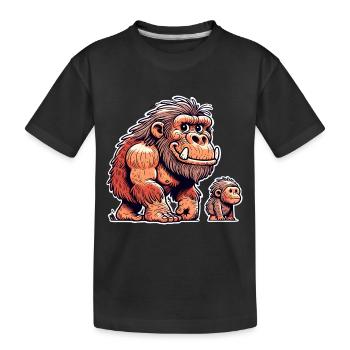 Neandertal - T-shirt bio Premium Enfant - noir - Devant