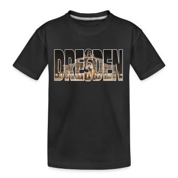 Dresde Semperoper - T-shirt bio Premium Enfant - noir - Devant