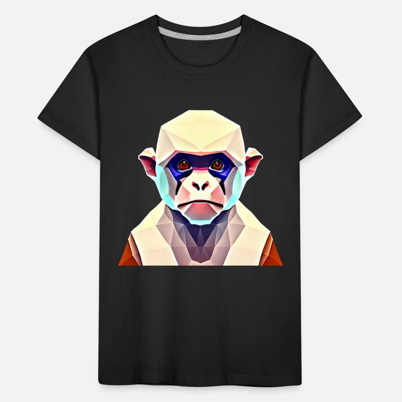 Polygon Monkey Kids' Premium Organic T-Shirt