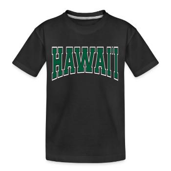 Hawaï - T-shirt bio Premium Enfant - noir - Devant
