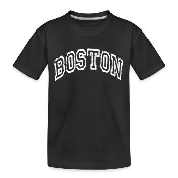 Boston - T-shirt bio Premium Enfant - noir - Devant