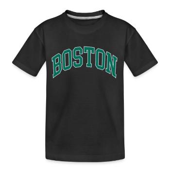 Boston - T-shirt bio Premium Enfant - noir - Devant