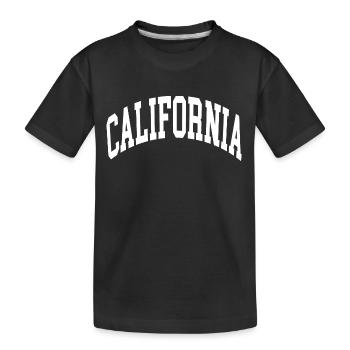 Californie - T-shirt bio Premium Enfant - noir - Devant