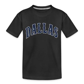 Dallas - T-shirt bio Premium Enfant - noir - Devant