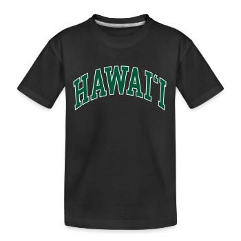Hawaï - T-shirt bio Premium Enfant - noir - Devant