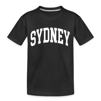 Sydney - T-shirt bio Premium Enfant - noir - Devant