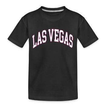 Las Vegas - Kinder Premium Bio T-Shirt - Schwarz - Vorne